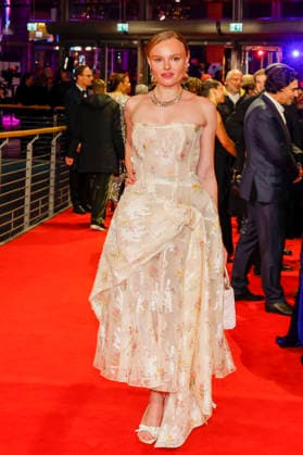 Maria Dragus bei der Eroeffnung der 76. Berlinale Internationale Filmfestspiele mit der - No Good Men- Film Premiere am 12.02.2026 im Berlinale Palast Berlin.
