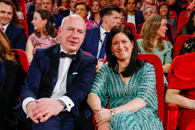 Kai Wegener, Katharina Günther-Wünsch bei der Eröffnung der 75. Internationalen Filmfestspiele Berlin im Berlinale Palast am Potsdamer Platz
