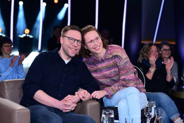 Bjoern Scholz und Tanja Scholz zu Gast bei der NDR Talkshow am 13.02.2026 in Hamburg NDR Talk Show am 13.02.2026 in Hamburg