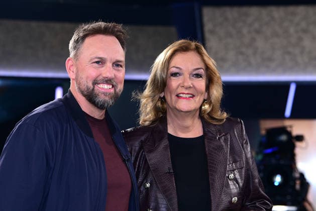 Steven Gaetjen und Bettina Tietjen bei der NDR Talk Show am 13.02.2026 in Hamburg NDR Talk Show am 13.02.2026 in Hamburg