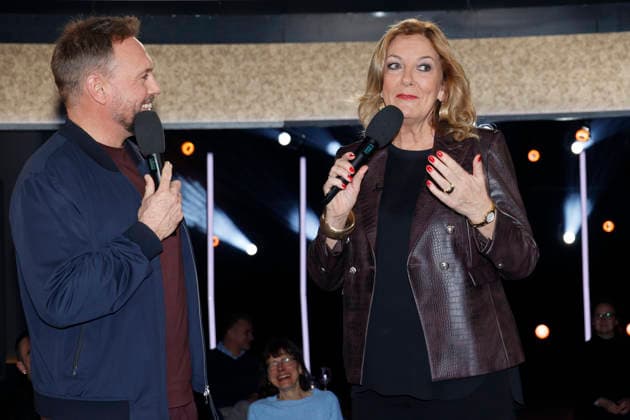 Hamburg, Deutschland 13. Feb 2026: NDR Talk Show - 13.02.2026 Im Bild: Bettina Tietjen und Steven Gätjen Gaetjen NDR Studio Hamburg Copyright: xFotostandx xMeyerx