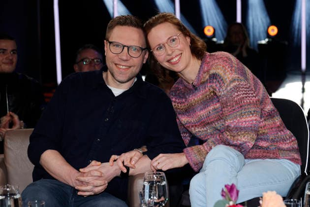 Hamburg, Deutschland 13. Feb 2026: NDR Talk Show - 13.02.2026 Im Bild: Björn Scholz, Tanja Scholz NDR Studio Hamburg Copyright: xFotostandx xMeyerx