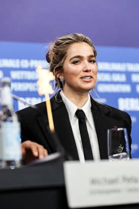Berlin Berlinale, 76. internationale Filmfestspiele Berlin 2026 Pressekonferenz GOOD LUCK, HAVE FUN, DON™T DIE Haley Lu Richardson (Schaupielerin Actor) Berlinale, 76. internationale Filmfestspiele Berlin 2026, 13.02.2026 -Pressefoto Roger Buerke Copyright: xEibner-Pressefoto RogerxBuerkex EP_RBE