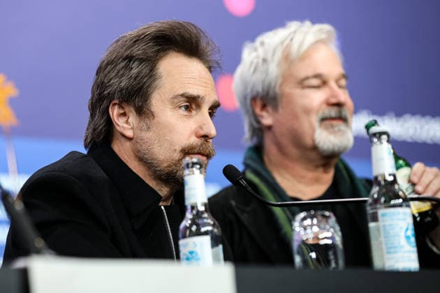 Berlin Berlinale, 76. internationale Filmfestspiele Berlin 2026 Pressekonferenz GOOD LUCK, HAVE FUN, DON™T DIE Gore Verbinski (Regisseur Director) Sam Rockwell (Schauspieler Actor) Berlinale, 76. internationale Filmfestspiele Berlin 2026, 13.02.2026 -Pressefoto Roger Buerke Copyright: xEibner-Pressefoto RogerxBuerkex EP_RBE