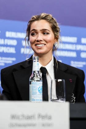 Berlin Berlinale, 76. internationale Filmfestspiele Berlin 2026 Pressekonferenz GOOD LUCK, HAVE FUN, DON™T DIE Haley Lu Richardson (Schaupielerin Actor) Berlinale, 76. internationale Filmfestspiele Berlin 2026, 13.02.2026 -Pressefoto Roger Buerke Copyright: xEibner-Pressefoto RogerxBuerkex EP_RBE