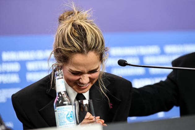 Berlin Berlinale, 76. internationale Filmfestspiele Berlin 2026 Pressekonferenz GOOD LUCK, HAVE FUN, DON™T DIE Haley Lu Richardson (Schaupielerin Actor) Berlinale, 76. internationale Filmfestspiele Berlin 2026, 13.02.2026 -Pressefoto Roger Buerke Copyright: xEibner-Pressefoto RogerxBuerkex EP_RBE