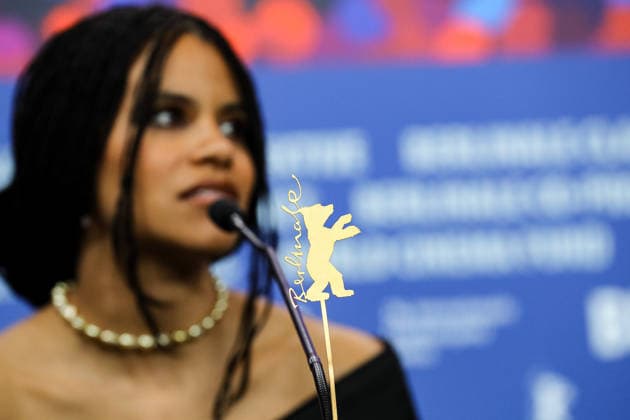 Berlin Berlinale, 76. internationale Filmfestspiele Berlin 2026 Pressekonferenz GOOD LUCK, HAVE FUN, DON™T DIE Zazie Beetz (Schaupielerin Actor) Berlinale, 76. internationale Filmfestspiele Berlin 2026, 13.02.2026 -Pressefoto Roger Buerke Copyright: xEibner-Pressefoto RogerxBuerkex EP_RBE