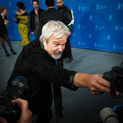 Photocall for Good Luck, Have Fun, Don™t Die , Grand Hyatt Berlin, Berlin, Germany Gore Verbinski poses at the Photocall for Good Luck, Have Fun, Don™t Die during Berlinale (Berlin Film Festival) at Grand Hyatt Berlin, Berlin, , Germany on 13 February 2026., Credit:Julie Edwards Avalon Copyright: xJuliexEdwardsx xAvalonx 1074737052