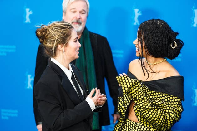 Photocall for Good Luck, Have Fun, Don™t Die , Grand Hyatt Berlin, Berlin, Germany Zazie Beetz and Haley Lu Richardson poses at the Photocall for Good Luck, Have Fun, Don™t Die during Berlinale (Berlin Film Festival) at Grand Hyatt Berlin, Berlin, , Germany on 13 February 2026., Credit:Julie Edwards Avalon Copyright: xJuliexEdwardsx xAvalonx 1074737378
