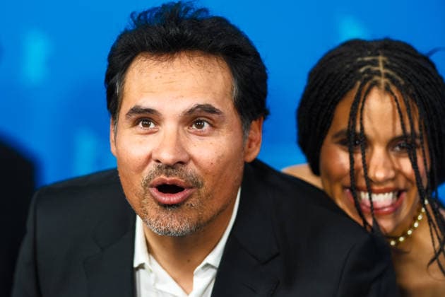 Photocall for Good Luck, Have Fun, Don™t Die , Grand Hyatt Berlin, Berlin, Germany Michael Pena poses at the Photocall for Good Luck, Have Fun, Don™t Die during Berlinale (Berlin Film Festival) at Grand Hyatt Berlin, Berlin, , Germany on 13 February 2026., Credit:Julie Edwards Avalon Copyright: xJuliexEdwardsx xAvalonx 1074737462