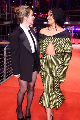 Haley Lu Richardson und Zazie Beetz beim Photocall zum Kinofilm Good Luck, Have Fun, Don t Die auf der Berlinale 2026 76. Internationale Filmfestspiele Berlin auf dem Red Carpet vom Berlinale Palast. Berlin, 13.02.2026