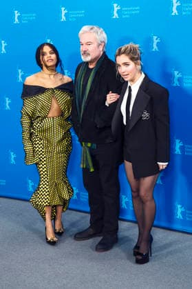 Zazie Beetz, Gore Verbinski und Haley Lu Richardson beim Photocall zum Kinofilm Good Luck, Have Fun, Don t Die auf der Berlinale 2026 76. Internationale Filmfestspiele Berlin im Hotel Grand Hyatt. Berlin, 13.02.2026