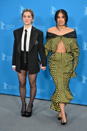 76th Berlin Film Festival Photocall Good Luck Have Fun Dont Die Haley Lu Richardson, Zazie Beetz attending the photocall of the movie Good Luck, Have Fun, Don t Die during 76th Berlin International Film Festival in Berlin, Germany on 13 February 2026. Photo by Julien Reynaud APS-Medias ABACAPRESS.COM Berlin  Copyright: xReynaudxJulien APS-Medias ABACAx