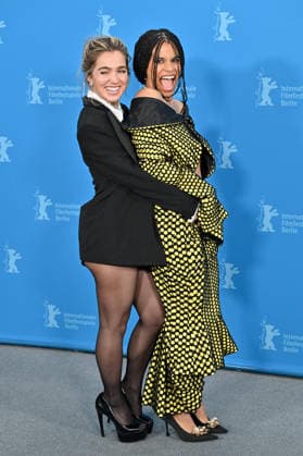 76th Berlin Film Festival Photocall Good Luck Have Fun Dont Die Haley Lu Richardson, Zazie Beetz attending the photocall of the movie Good Luck, Have Fun, Don t Die during 76th Berlin International Film Festival in Berlin, Germany on 13 February 2026. Photo by Julien Reynaud APS-Medias ABACAPRESS.COM Berlin  Copyright: xReynaudxJulien APS-Medias ABACAx