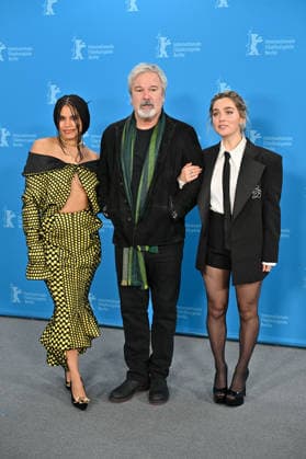 76th Berlin Film Festival Photocall Good Luck Have Fun Dont Die Zazie Beetz, Gore Verbinski, Haley Lu Richardson attending the photocall of the movie Good Luck, Have Fun, Don t Die during 76th Berlin International Film Festival in Berlin, Germany on 13 February 2026. Photo by Julien Reynaud APS-Medias ABACAPRESS.COM Berlin  Copyright: xReynaudxJulien APS-Medias ABACAx