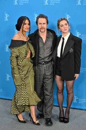 76th Berlin Film Festival Photocall Good Luck Have Fun Dont Die Zazie Beetz, Sam Rockwell, Haley Lu Richardson attending the photocall of the movie Good Luck, Have Fun, Don t Die during 76th Berlin International Film Festival in Berlin, Germany on 13 February 2026. Photo by Julien Reynaud APS-Medias ABACAPRESS.COM Berlin  Copyright: xReynaudxJulien APS-Medias ABACAx