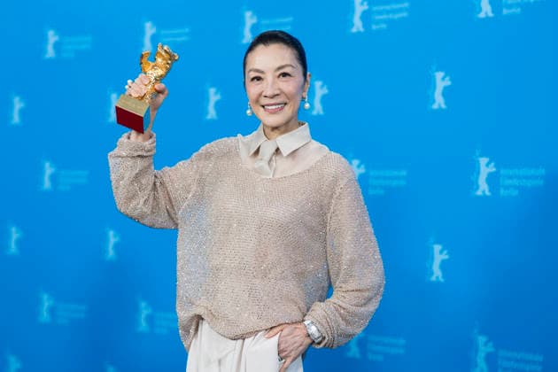 Berlinale, Michelle Yeoh mit Goldenem Bären, Berlin, 13.02.2026 Michelle Yeoh mit dem Goldenen Bären beim Photocall im Hyatt Hotel Berlin am 13.02.2026. Die 76. Internationalen Filmfestspiele Berlin finden vom 12. bis 22. Februar 2026 statt. Berlin Theater am Potsdamer Platz Copyright: xBenxKriemannx