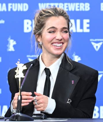 76th Berlinale International Film Festival Good Luck, Have Fun, Don t Die press conference at Grand Hyatt Hotel Featuring: Haley Lu Richardson Where: Berlin, Germany When: 13 Feb 2026 Credit: Cover Images EDITORIAL USE ONLY. NOT FOR USE BY NEWSPAPERS BASED IN THE UK. Copyright: xx coverimg55465831