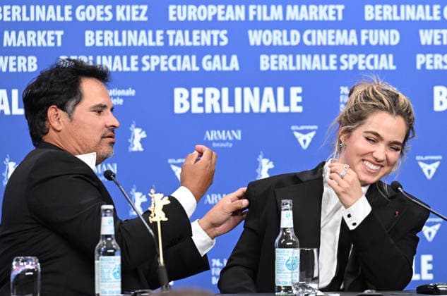 76th Berlinale International Film Festival Good Luck, Have Fun, Don t Die press conference at Grand Hyatt Hotel Featuring: Michael Pena, Haley Lu Richardson Where: Berlin, Germany When: 13 Feb 2026 Credit: Cover Images EDITORIAL USE ONLY. NOT FOR USE BY NEWSPAPERS BASED IN THE UK. Copyright: xx coverimg55465848