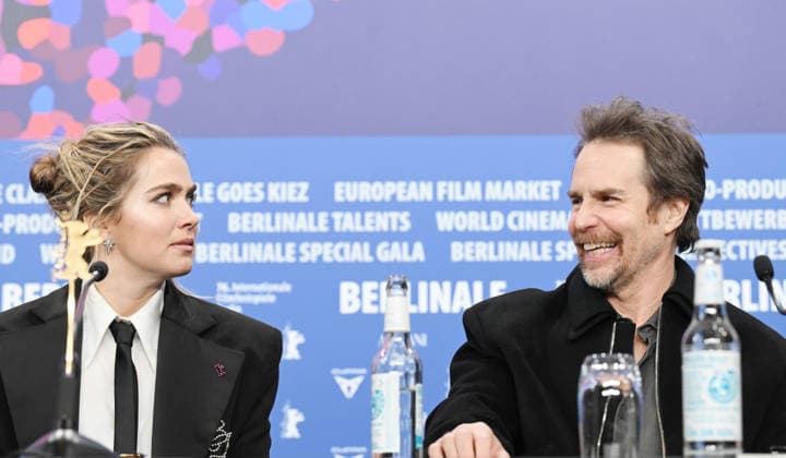 76th Berlinale International Film Festival Good Luck, Have Fun, Don t Die press conference at Grand Hyatt Hotel Featuring: Haley Lu Richardson, Sam Rockwell Where: Berlin, Germany When: 13 Feb 2026 Credit: Cover Images EDITORIAL USE ONLY. NOT FOR USE BY NEWSPAPERS BASED IN THE UK. Copyright: xx coverimg55465812