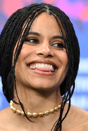 76th Berlinale International Film Festival Good Luck, Have Fun, Don t Die press conference at Grand Hyatt Hotel Featuring: Zazie Beetz Where: Berlin, Germany When: 13 Feb 2026 Credit: Cover Images EDITORIAL USE ONLY. NOT FOR USE BY NEWSPAPERS BASED IN THE UK. Copyright: xx coverimg55465818