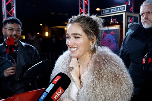 Haley Lu Richardson bei der Premiere des Kinofilms Good Luck, Have Fun, Don t Die auf der Berlinale 2026 76. Internationale Filmfestspiele Berlin im Zoo Palast. Berlin, 13.02.2026