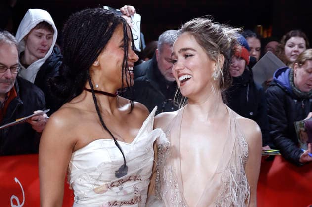 Zazie Beetz und Haley Lu Richardson bei der Premiere des Kinofilms Good Luck, Have Fun, Don t Die auf der Berlinale 2026 76. Internationale Filmfestspiele Berlin im Zoo Palast. Berlin, 13.02.2026