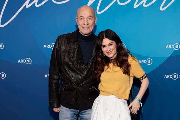 Heiner Lauterbach und Viktoria Lauterach bei der ARD Blue Hour im Rahmen der 76. Berlinale am 13.02.2026 in Berlin ARD Blue Hour in Berlin