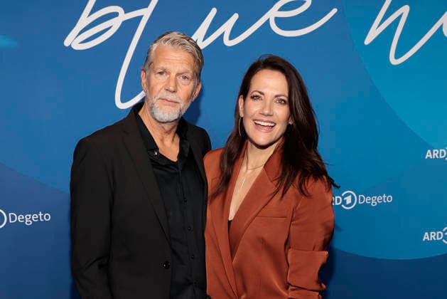 Kai Wiesinger und Bettina Zimmermann bei der ARD Blue Hour im Rahmen der 76. Berlinale am 13.02.2026 in Berlin ARD Blue Hour in Berlin
