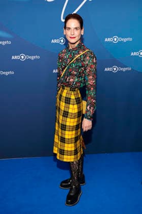 Bibiana Beglau bei der ARD Blue Hour im Rahmen der 76. Berlinale am 13.02.2026 in Berlin ARD Blue Hour in Berlin