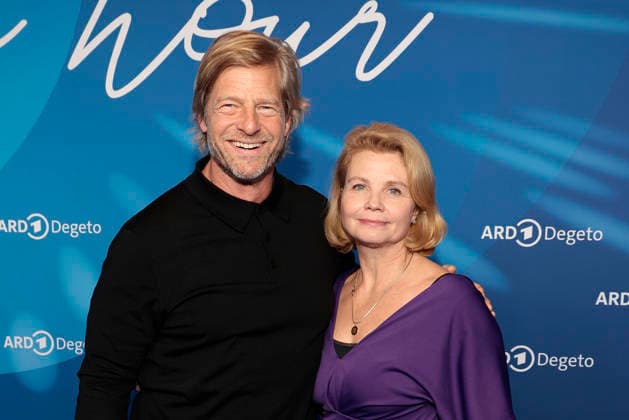 Henning Baum und Annette Frier bei der ARD Blue Hour im Rahmen der 76. Berlinale am 13.02.2026 in Berlin ARD Blue Hour in Berlin