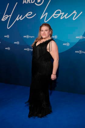 Gisa Flake bei der ARD Blue Hour im Rahmen der 76. Berlinale am 13.02.2026 in Berlin ARD Blue Hour in Berlin