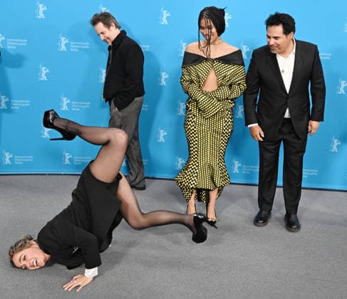 Photocall for the film Good Luck, Have Fun, Don t Die at the 76th Berlin International Film Festival (Berlinale 2026) at the Grand Hyatt Hotel Featuring: Michael Pena, Sam Rockwell, Zazie Beetz and Haley Lu Richardson Where: Berlin, Germany When: 13 Feb 2026 Credit: Cover Images EDITORIAL USE ONLY. NOT FOR USE BY NEWSPAPERS BASED IN THE UK. Copyright: xx coverimg55466152