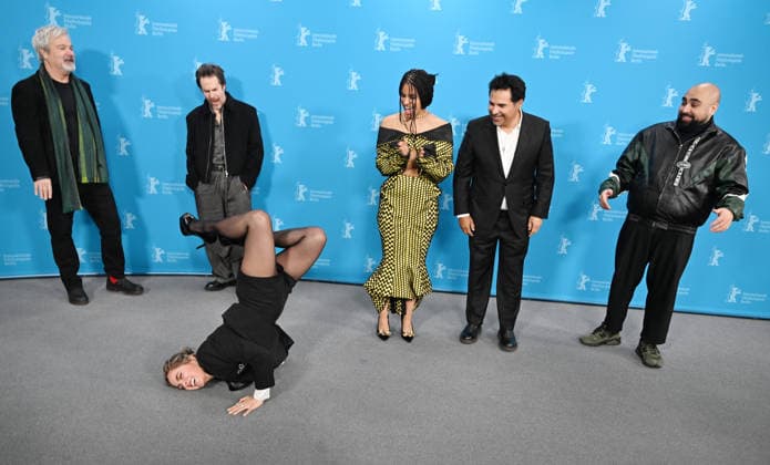Photocall for the film Good Luck, Have Fun, Don t Die at the 76th Berlin International Film Festival (Berlinale 2026) at the Grand Hyatt Hotel Featuring: Gore Verbinski, Asim Chaudhry, Michael Pena, Sam Rockwell, Zazie Beetz and Haley Lu Richardson Where: Berlin, Germany When: 13 Feb 2026 Credit: Cover Images EDITORIAL USE ONLY. NOT FOR USE BY NEWSPAPERS BASED IN THE UK. Copyright: xx coverimg55466154