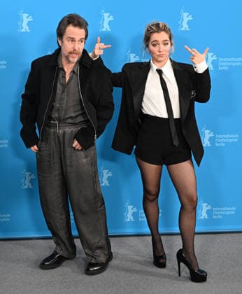 Photocall for the film Good Luck, Have Fun, Don t Die at the 76th Berlin International Film Festival (Berlinale 2026) at the Grand Hyatt Hotel Featuring: Sam Rockwell and Haley Lu Richardson Where: Berlin, Germany When: 13 Feb 2026 Credit: Cover Images EDITORIAL USE ONLY. NOT FOR USE BY NEWSPAPERS BASED IN THE UK. Copyright: xx coverimg55466173