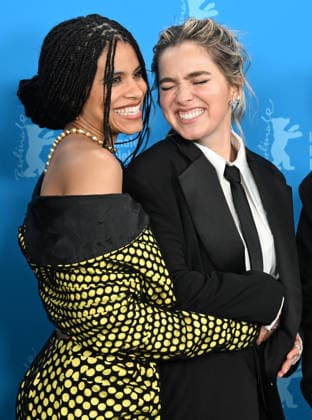 Photocall for the film Good Luck, Have Fun, Don t Die at the 76th Berlin International Film Festival (Berlinale 2026) at the Grand Hyatt Hotel Featuring: Zazie Beetz and Haley Lu Richardson Where: Berlin, Germany When: 13 Feb 2026 Credit: Cover Images EDITORIAL USE ONLY. NOT FOR USE BY NEWSPAPERS BASED IN THE UK. Copyright: xx coverimg55466136