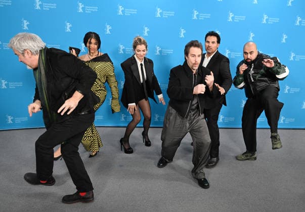 Photocall for the film Good Luck, Have Fun, Don t Die at the 76th Berlin International Film Festival (Berlinale 2026) at the Grand Hyatt Hotel Featuring: Gore Verbinski, Asim Chaudhry, Michael Pena, Sam Rockwell, Zazie Beetz and Haley Lu Richardson Where: Berlin, Germany When: 13 Feb 2026 Credit: Cover Images EDITORIAL USE ONLY. NOT FOR USE BY NEWSPAPERS BASED IN THE UK. Copyright: xx coverimg55466139