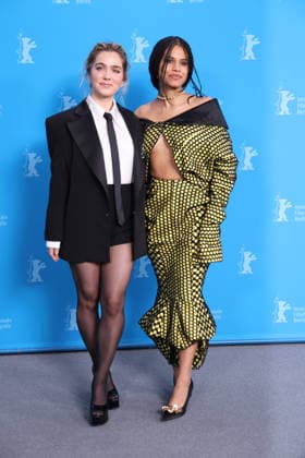 February 13, 2026, Berlin, Germany: Zazie Beetz and Haley Lu Richardson pose at the photo-call of Good Luck, Have Fun, Don t Die during the 76th Berlinale International Film Festival at Hotel Hyatt in Berlin, Germany, on 13 February 2026. Photo: Berlin Germany - ZUMAm179 20260213_zep_m179_023 Copyright: xAlecxMichaelx