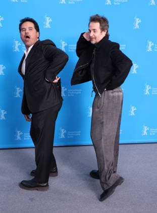 February 13, 2026, Berlin, Germany: Michael Pena and Sam Rockwell pose at the photo-call of Good Luck, Have Fun, Don t Die during the 76th Berlinale International Film Festival at Hotel Hyatt in Berlin, Germany, on 13 February 2026. Photo: Berlin Germany - ZUMAm179 20260213_zep_m179_027 Copyright: xAlecxMichaelx