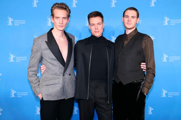 Paul Boche, Kai Stänicke und Philip Froissant beim Photocall zum Kinofilm Der Heimatlose Trial of Hein auf der Berlinale 2026 76. Internationale Filmfestspiele Berlin im Hotel Grand Hyatt. Berlin, 13.02.2026
