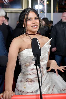 Zazie Beetz bei der Premiere des Kinofilms Good Luck, Have Fun, Don t Die auf der Berlinale 2026 76. Internationale Filmfestspiele Berlin im Zoo Palast. Berlin, 13.02.2026