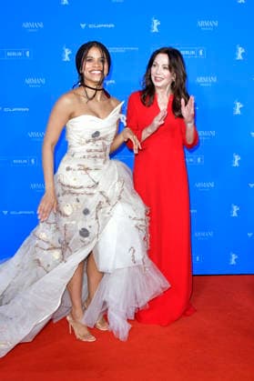 Zazie Beetz und Iris Berben bei der Premiere des Kinofilms Good Luck, Have Fun, Don t Die auf der Berlinale 2026 76. Internationale Filmfestspiele Berlin im Zoo Palast. Berlin, 13.02.2026