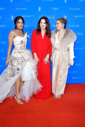 Zazie Beetz, Iris Berben und Haley Lu Richardson bei der Premiere des Kinofilms Good Luck, Have Fun, Don t Die auf der Berlinale 2026 76. Internationale Filmfestspiele Berlin im Zoo Palast. Berlin, 13.02.2026