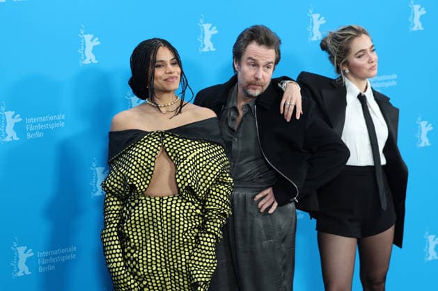 February 13, 2026, Berlin, Brandenburg, Germany: The 76 Berlinale Film Festival is taking place in Berlin from February 12 to 22, 2026. Good Luck, Have Fun, Dont Die film photocall Berlin Germany - ZUMAt227 20260213_zip_t227_004 Copyright: xMarinaxTakimotox