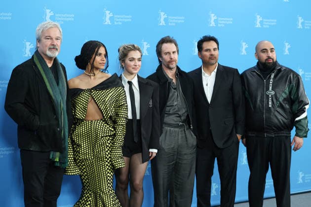 February 13, 2026, Berlin, Brandenburg, Germany: The 76 Berlinale Film Festival is taking place in Berlin from February 12 to 22, 2026. Good Luck, Have Fun, Dont Die film photocall Berlin Germany - ZUMAt227 20260213_zip_t227_009 Copyright: xMarinaxTakimotox