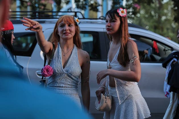 Bad Bunny performs first Buenos Aires concert of world tour BUENOS AIRES, ARGENTINA - FEBRUARY 13: Fans of Puerto Rican artist Bad Bunny gather from the early hours of Friday to secure their spots outside the concert venue in Buenos Aires, Argentina, on February 13, 2026. The performance is part of his global DEBI TIRAR MAS FOTOS tour, which has sparked massive anticipation among Argentine fans. Luciano Gonzalez Anadolu Buenos Aires Argentina. Editorial use only. Please get in touch for any other usage.  Copyright: x2026xAnadoluxLucianoxGonzalezx