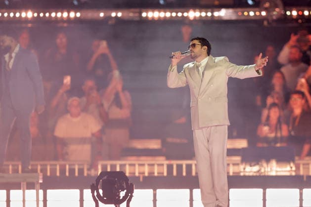 Buenos Aires, February 13, 2026 Puerto Rican singer Bad Bunny, performs his first show at the River Plate Stadium in Argentina during his tour, Debi tirar mas fotos UNAR AGENCY via Aton Chile, Buenos Aires Argentina Aton 1124852  Copyright: UNARxAGENCYxviaxAtonxChile