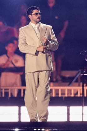Buenos Aires, February 13, 2026 Puerto Rican singer Bad Bunny, performs his first show at the River Plate Stadium in Argentina during his tour, Debi tirar mas fotos UNAR AGENCY via Aton Chile, Buenos Aires Argentina Aton 1124860  Copyright: UNARxAGENCYxviaxAtonxChile