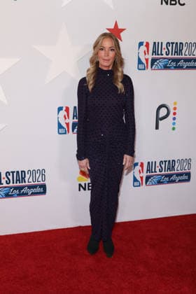 Los Angeles Clippers And Comcast NBCUniversal s NBA All-Star Legendary Tip-Off Celebration Jeanie Buss at the Los Angeles Clippers And Comcast NBCUniversal s National Basketball Association (NBA) All-Star Legendary Tip-Off Celebration held at the Los Angeles County Museum of Art (LACMA) on February 13, 2026 in Miracle Mile, Los Angeles, California, United States., Credit:Xavier Collin Avalon USA, Los Angeles  Copyright: xXavierxCollinx xAvalonx 1074818275
