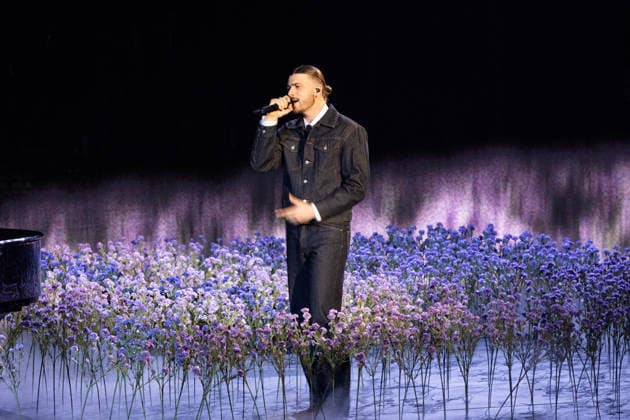 41st Les Victoires De La Musique Award Ceremony Pierre Garnier perform during the 41st Les Victoires De La Musique Award Ceremony at La Seine Musicale on February 13, 2026 in Boulogne-Billancourt, France. Photo by Nasser Berzane ABACAPRESS.COM Boulogne-Billancourt  Copyright: xBerzanexNasser ABACAx